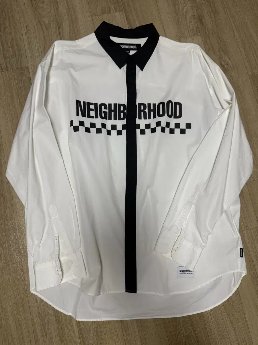 네이버후드  셔츠 블랙 NEIGHBORHOOD TIE SHIRT LS